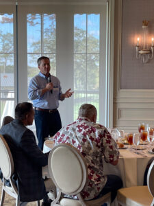 Bridgeview President, Steve May, at Houston Investor Meeting