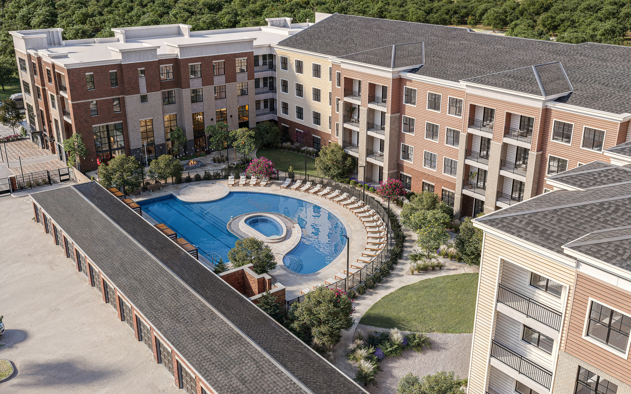 Rendering of The Belton's Pool