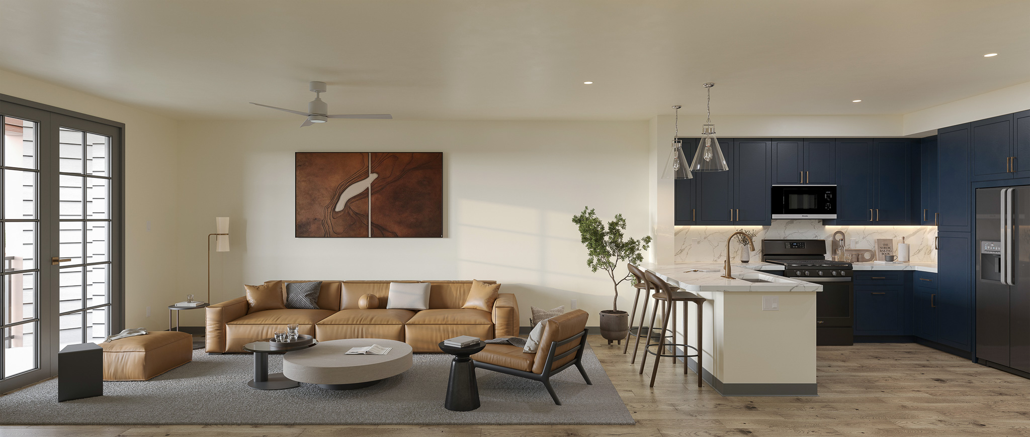 Rendering of The Belton's Unit Style